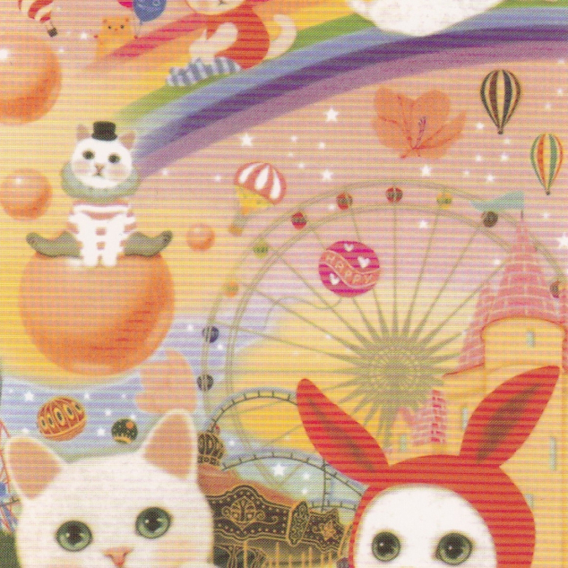 Ansichtkaart Jetoy - Glijden op de Regenboog. 