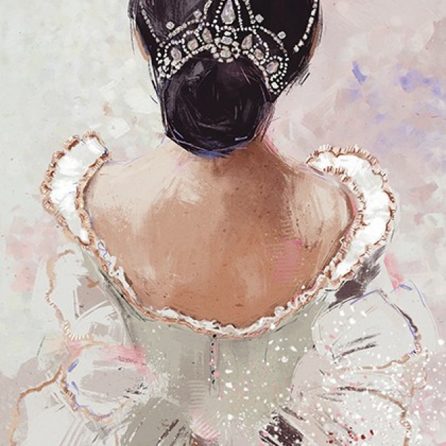 Ansichtkaart Prima Ballerina. 