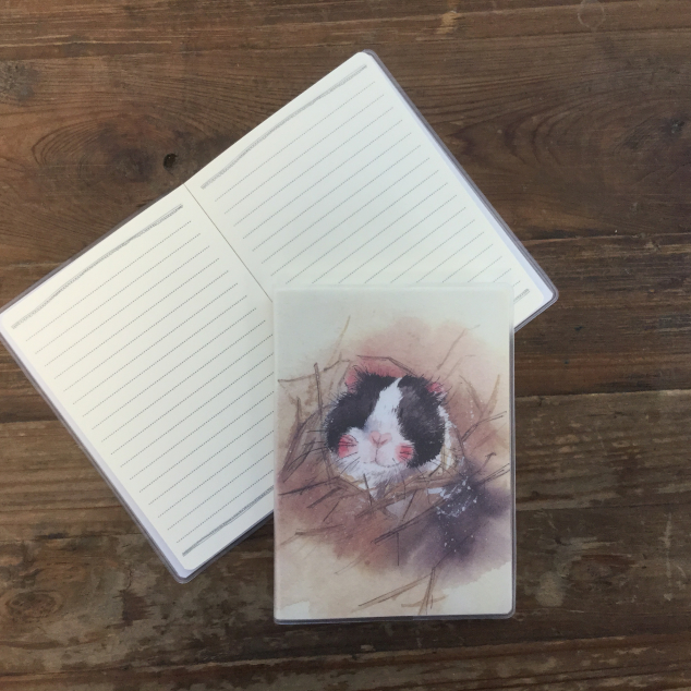 Notitieboekje Klaproosjes en Bijen. 