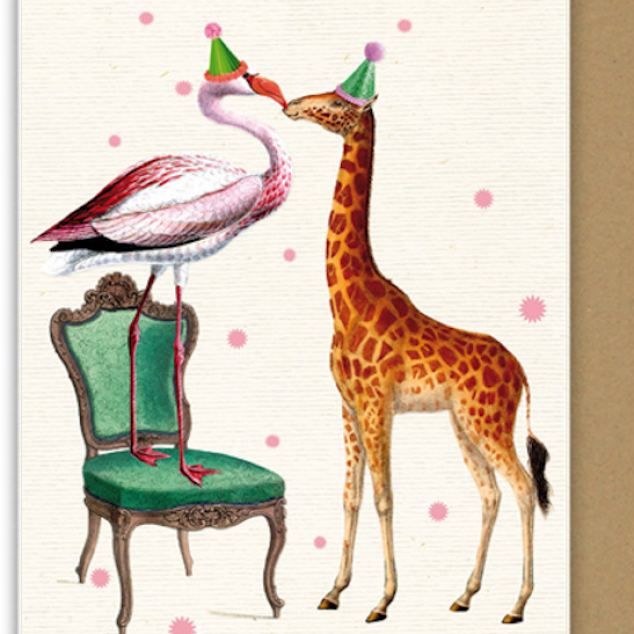 Wenskaart Fijne Verjaaardag, hier is een kusje. 